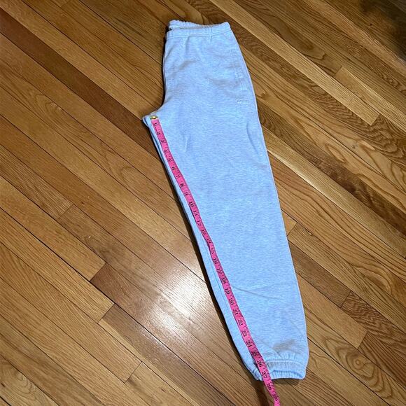 Skims Cotton Fleece Classic Jogger Light Heather Grey Size Small - Picture 9 of 9